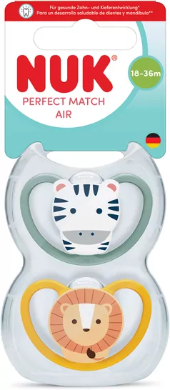 NUK. Smoczek Perfect 18-36M 2 elementy - tantis.pl