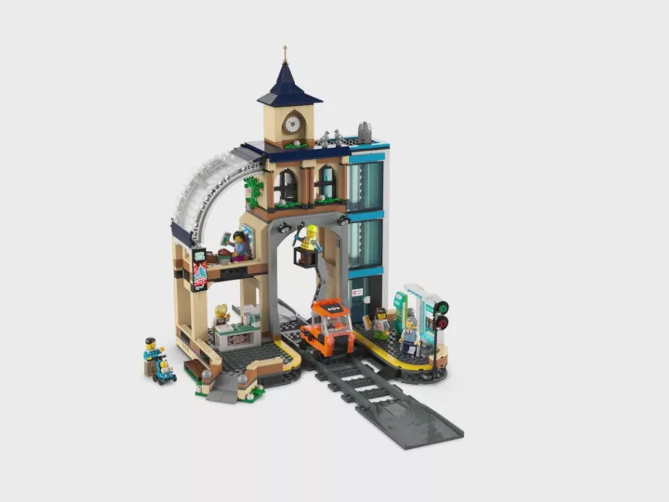 LEGO® City. Centralny dworzec kolejowy 60469 - tantis.pl