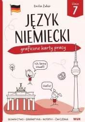 Język niemiecki. Graficzne karty pracy dla klasy 7