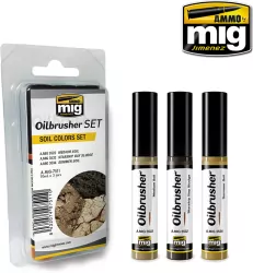 Ammo: Oilbrusher Set - Soil Colors Set