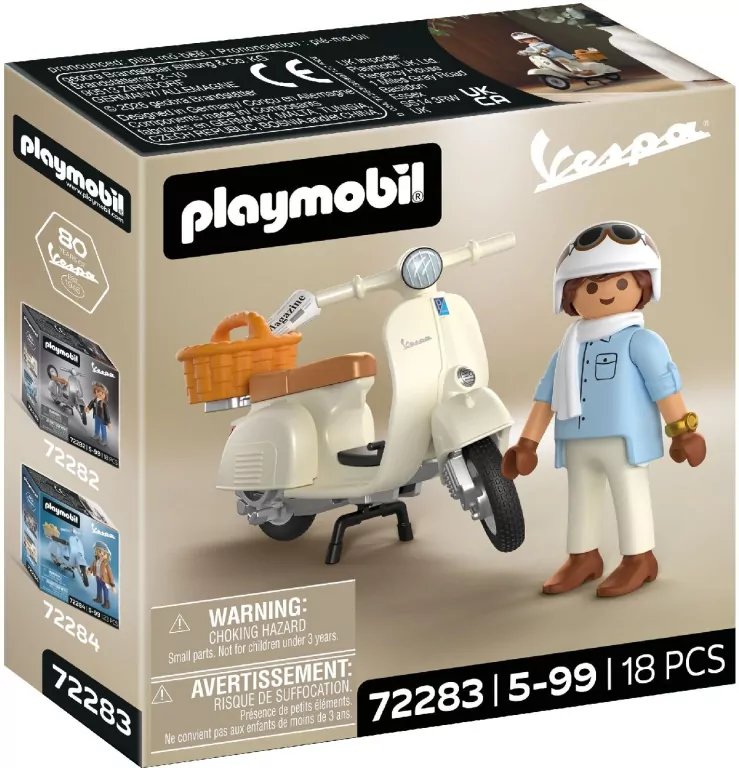 Skuter Vespa 80 lat Classic Style 72283 - tantis.pl