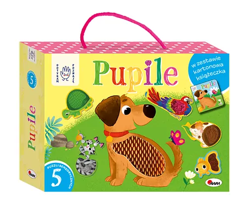 Pupile. Box z puzzlami sensorycznymi. Dotykam poznaję - tantis.pl