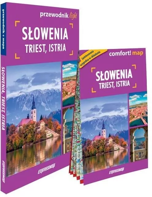 Słowenia, Triest, Istria light przewodnik + mapa - tantis.pl