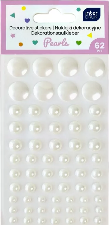 Naklejki dekoracyjne 62szt Pearls - tantis.pl