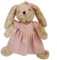 Królik Rosalie w sukience różowej 30cm - tantis.pl