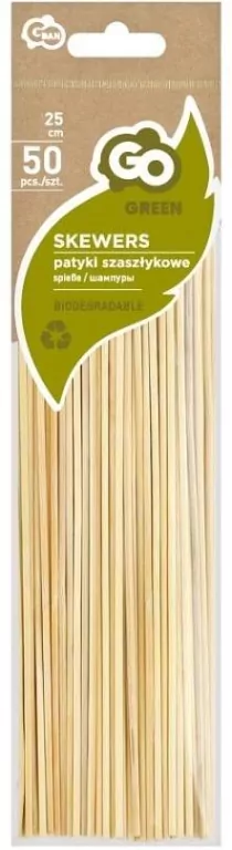 Patyczki do szaszłyków 25cm - tantis.pl