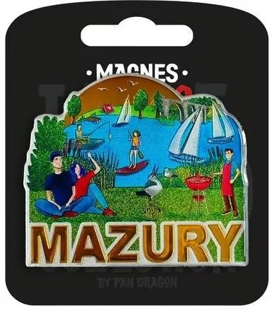 Magnes I love Poland Mazury ILP-MAG-C-MAZ-39 - tantis.pl
