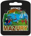 Magnes I love Poland Mazury ILP-MAG-C-MAZ-39 - tantis.pl