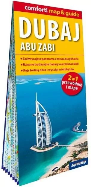 Dubaj 2w1. Przewodnik i mapa - tantis.pl