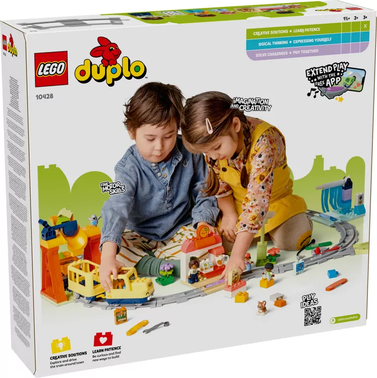 LEGO® Duży interaktywny pociąg miejski 10428 - tantis.pl
