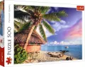 Puzzle 500. Wyspa Bora-Bora. 37485 - tantis.pl