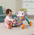 Fisher-Price Fioletowa Małpka Interaktywny Chodzik - tantis.pl