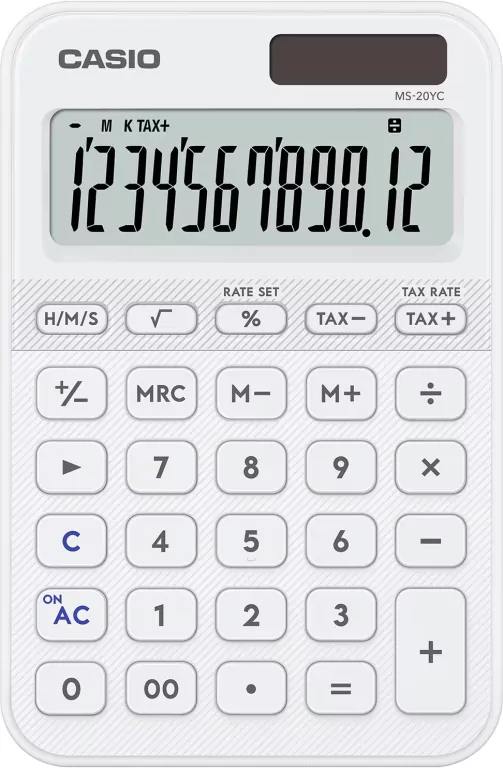 Kalkulator Casio MS-20YC-WE - tantis.pl