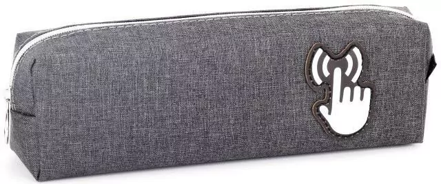 Piórnik tuba mała Łapka szary - tantis.pl