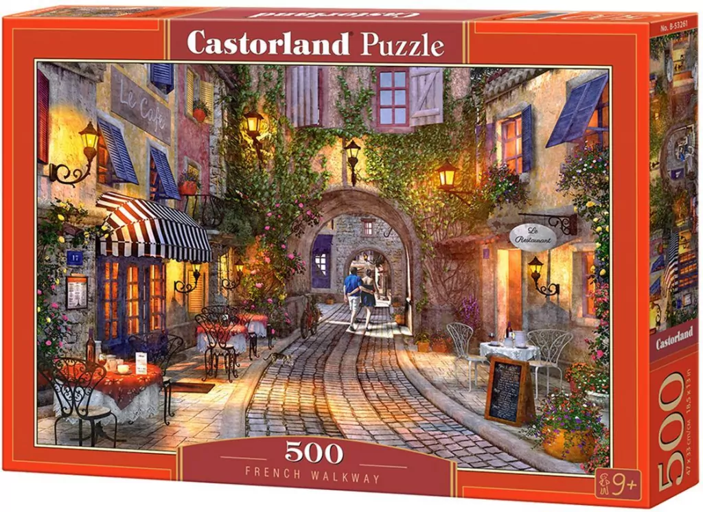 Puzzle 500. Francuski chodnik - tantis.pl