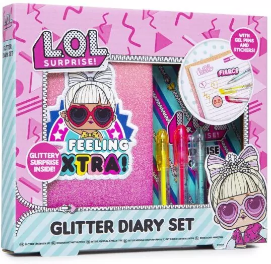 L.O.L. Surprise zestaw notes brokatowy - tantis.pl
