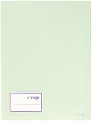 Album ofertowy A4 20 koszulek miętowy STRIGO