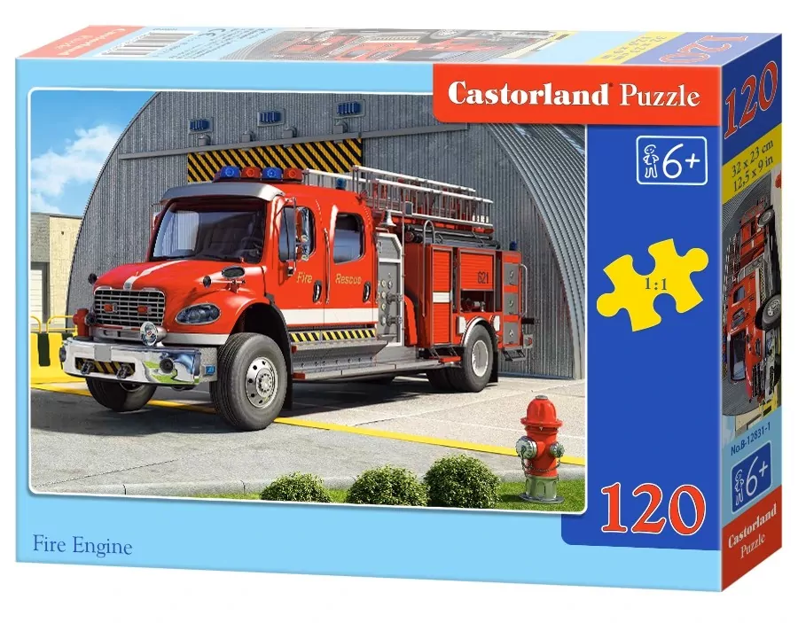 Puzzle 120  Fire Engine - tantis.pl