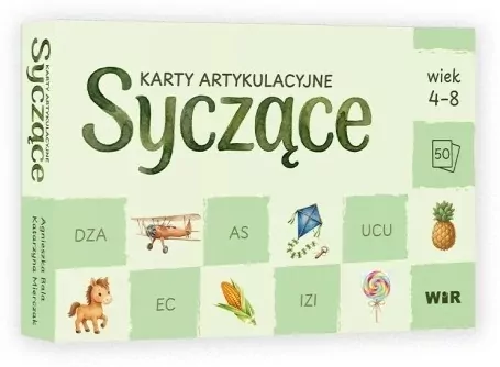 Karty artykulacyjne. Syczące - tantis.pl