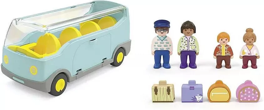 Autobus wycieczkowy. Zestaw z figurkami. Junior 71682 - tantis.pl