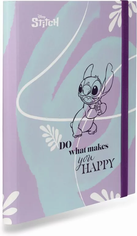 Teczka A4 przestrzenna Disney Fashion Stitch, wzór 3 - tantis.pl
