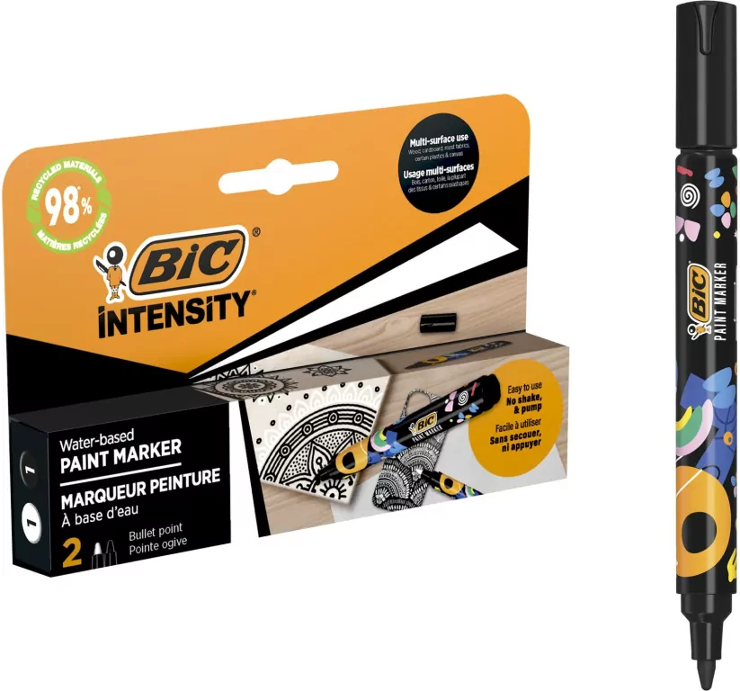 Marker akrylowy Intensity 2szt BIC - tantis.pl