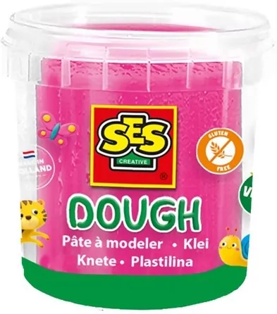 SES Ciasto masa neonowo różowe 115g 00554 05542 - tantis.pl