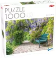 Puzzle 1000 Wisteria Alley in blossom - tantis.pl