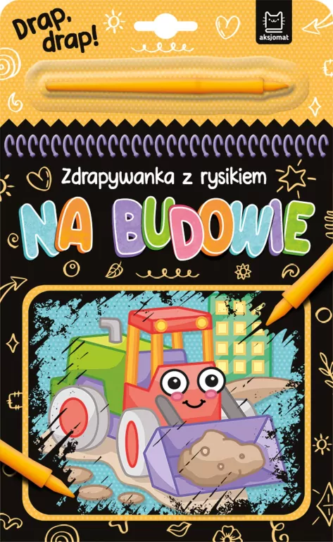 Na budowie. Zdrapywanka z rysikiem - tantis.pl