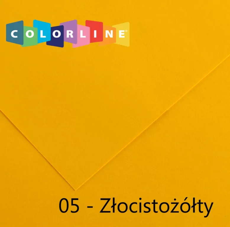 Karton ozdobny 50x65cm złoty/żółty - tantis.pl