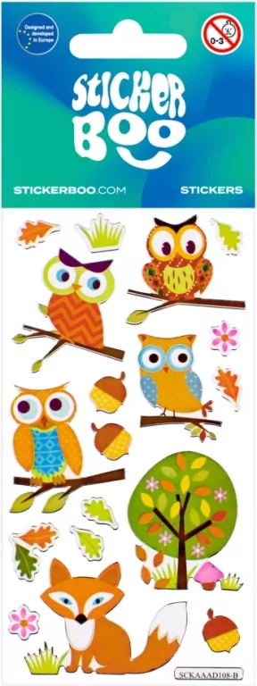 Naklejki sowy - tantis.pl