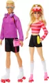 Mattel. Barbie Fashionistas. Barbie i Ken na wrotkach - tantis.pl