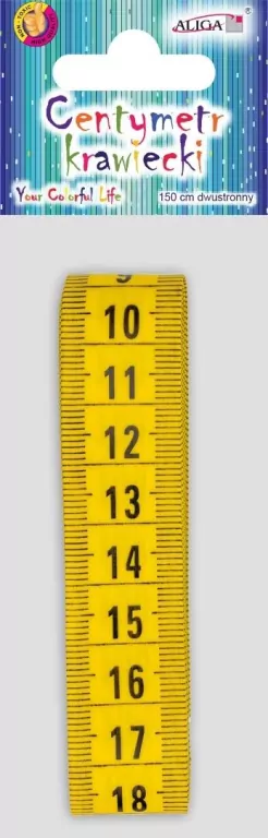 Centymetr krawiecki dwustronny 150cm - tantis.pl