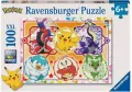 Puzzle 2D 100. Pokemon - tantis.pl