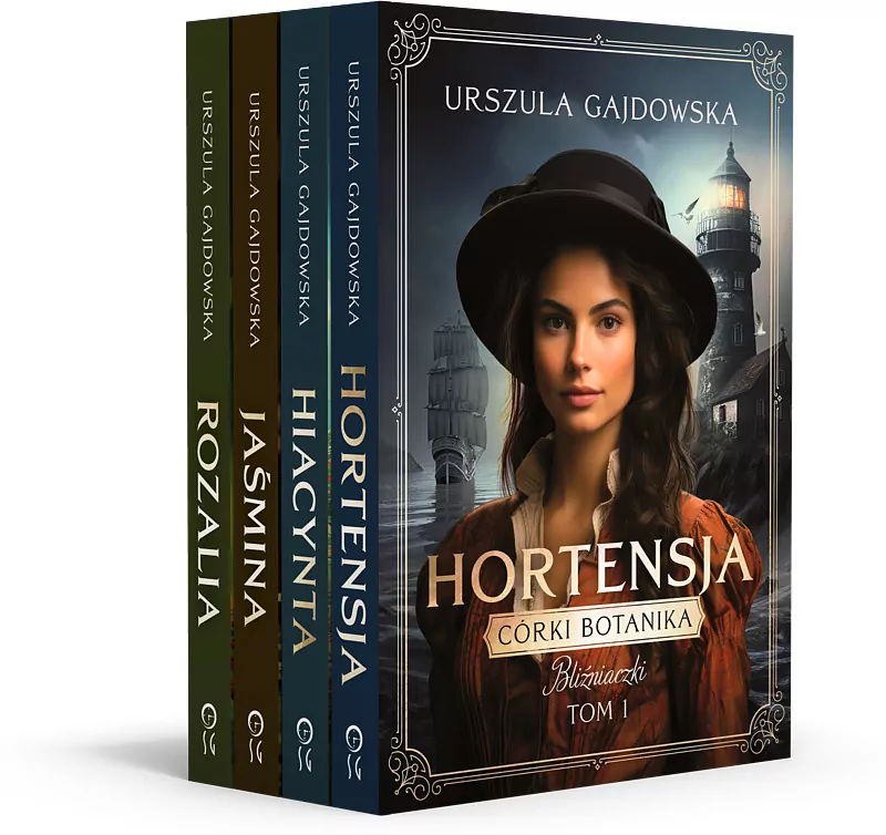 Pakiet - Córki botanika: Hortensja / Hiacynta / Jaśmina / Rozalia - tantis.pl