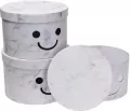 Pudełko Flower Box Smile biały ROZETTE - tantis.pl
