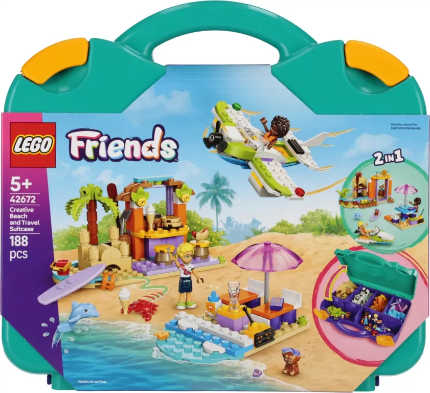 LEGO® Kreatywna walizka plażowa 42672 - tantis.pl