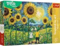 Puzzle 100 Spacer wśród słoneczników TREFL - tantis.pl