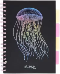 Kołozeszyt Pads B5/100K kratka Głębiny Meduza