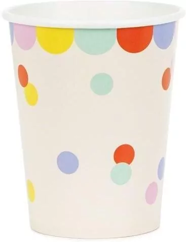 Kubeczki Konfetti 220ml 6szt - tantis.pl