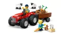LEGO® Czerwony traktor z przyczepą i owcą 60461 - tantis.pl