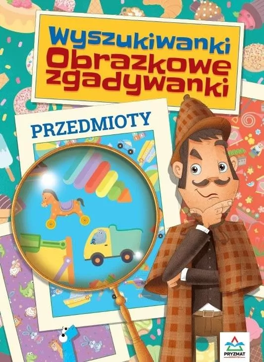 Przedmioty. Wyszukiwanki. Obrazkowe zgadywanki - tantis.pl
