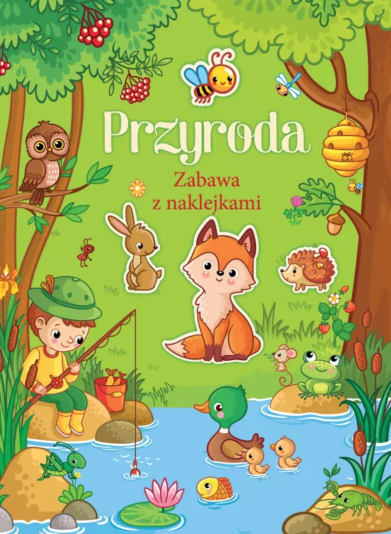 Przyroda. Zabawa z naklejkami - tantis.pl