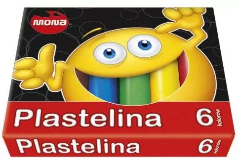 Plastelina. 6 kolorów. - tantis.pl