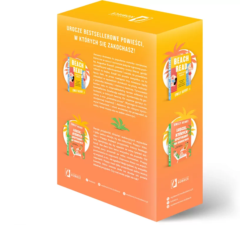 Pakiet: Beach read/ Ludzie, których spotykamy na wakacjach - tantis.pl