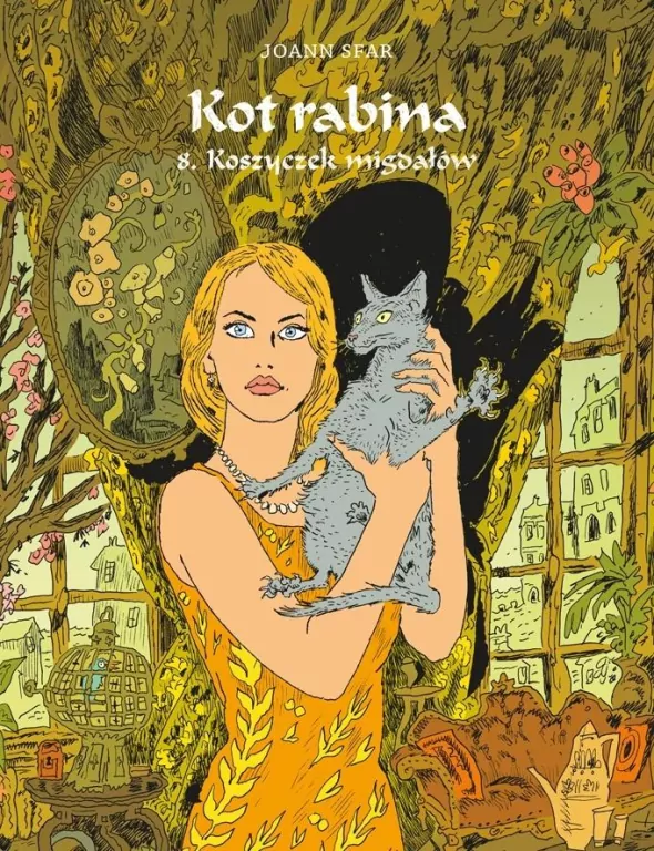 Koszyczek migdałów. Kot Rabina. Tom 8 - tantis.pl