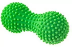 Wałek do masażu duoball zielony 15,5cm - tantis.pl
