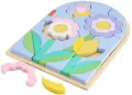 Fisher Price. Drewniane puzzle kwiaty - tantis.pl
