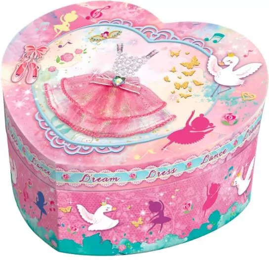 Pozytywka w kształcie Serca Sukienka Baletnicy - tantis.pl