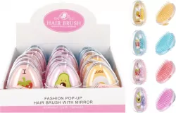 Szczotka do włosów 9cm 1szt.mix